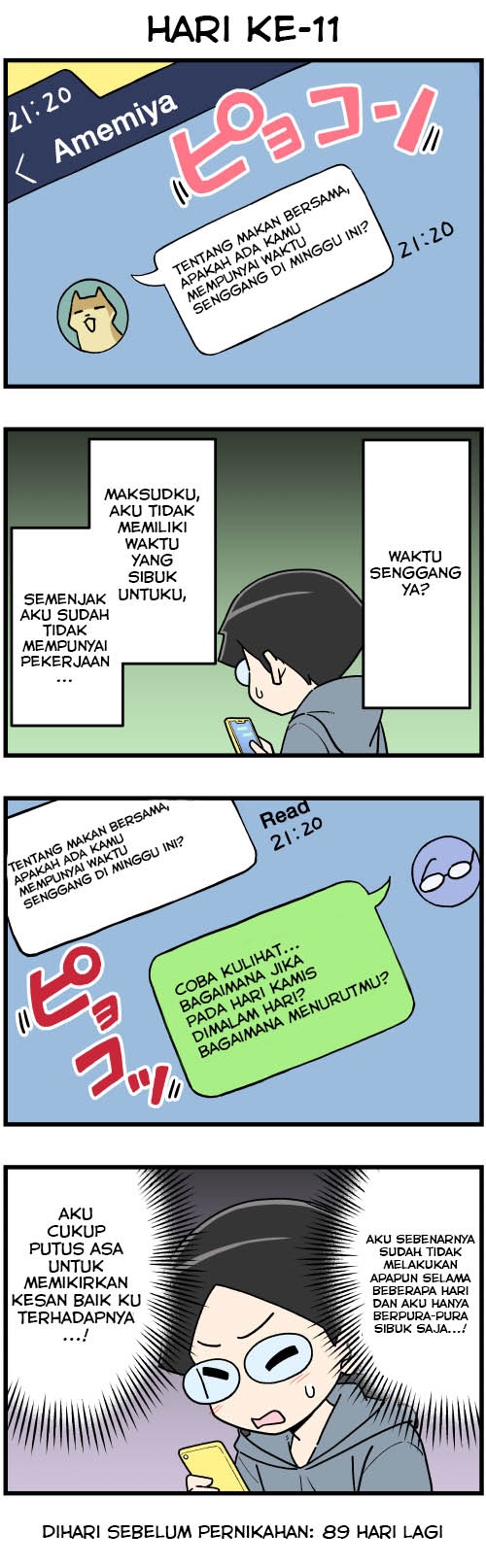 These Two Will Be Married In 100 Days Chapter 11 Gambar 1