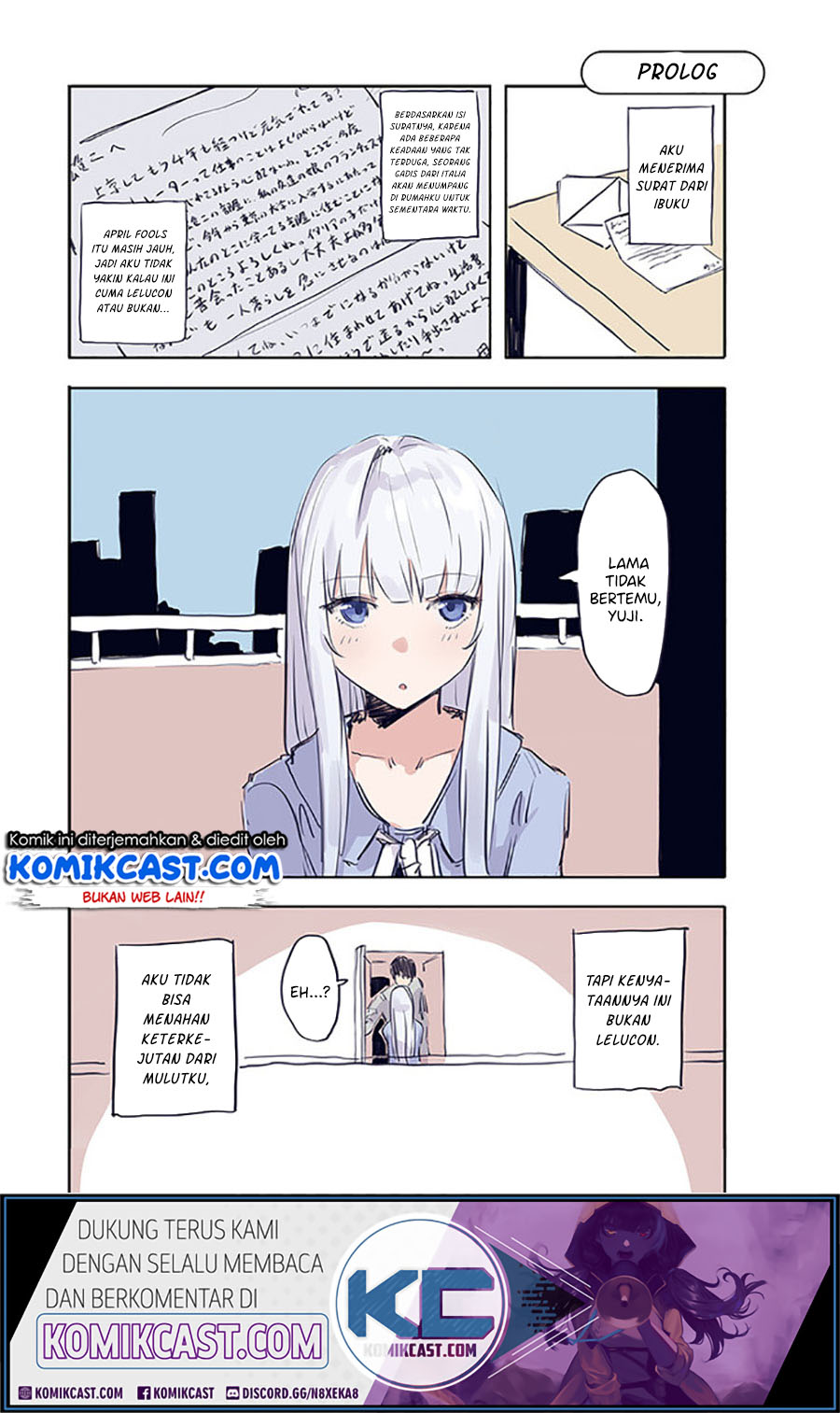 This Italian Girl Has Become Such a Freeloader (Serialized) Chapter 01 Gambar 2