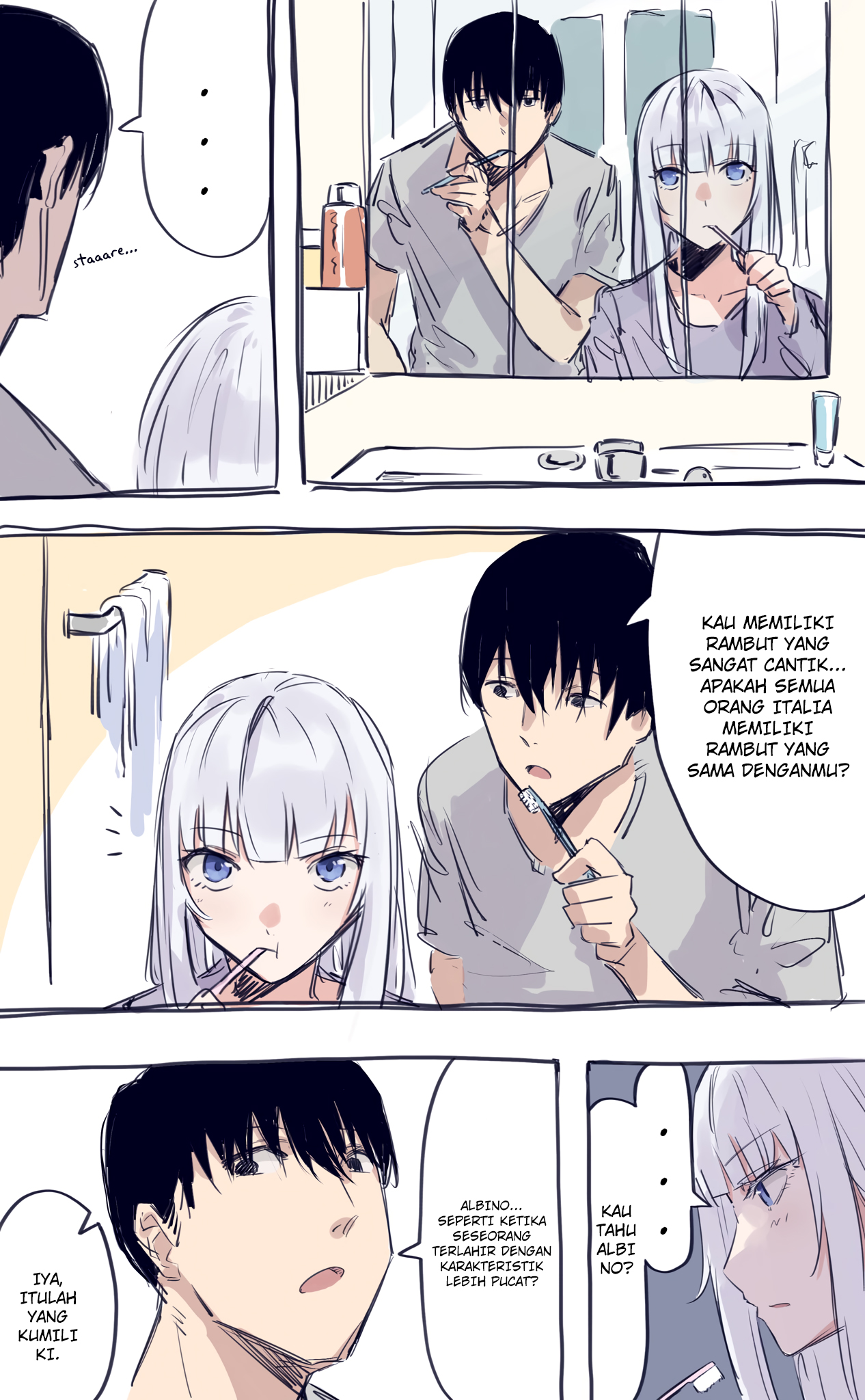 This Italian Girl Has Become Such a Freeloader Chapter 03 Gambar 2