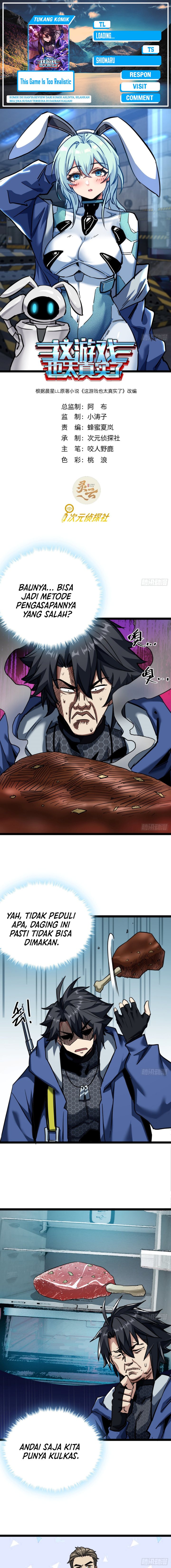 This Game Is Too Realistic Chapter 22 Gambar 1