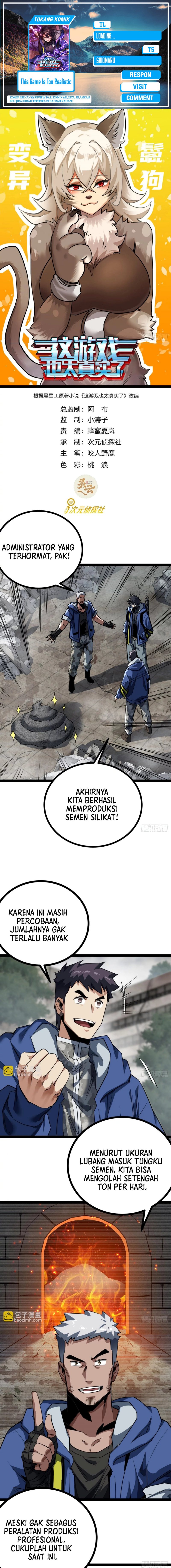 This Game Is Too Realistic Chapter 25 Gambar 1