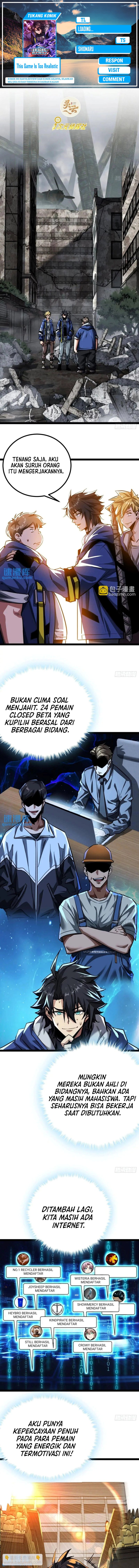 This Game Is Too Realistic Chapter 29 Gambar 1
