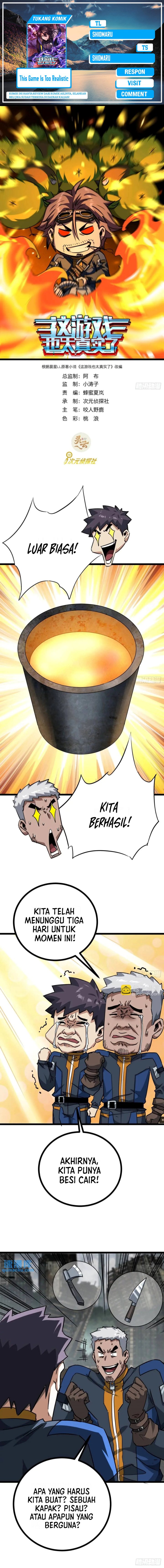 This Game Is Too Realistic Chapter 51 Gambar 1