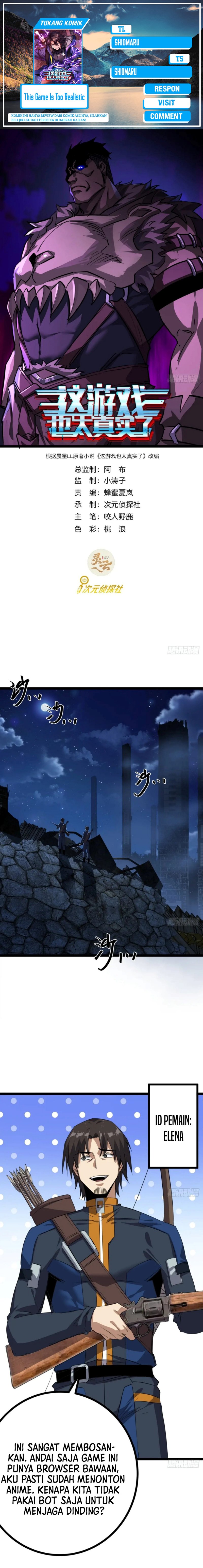 This Game Is Too Realistic Chapter 83 Gambar 1