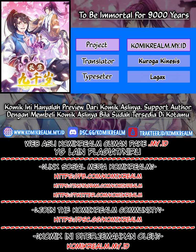 To Be Immortal for 9000 Years Chapter 42 Gambar 1
