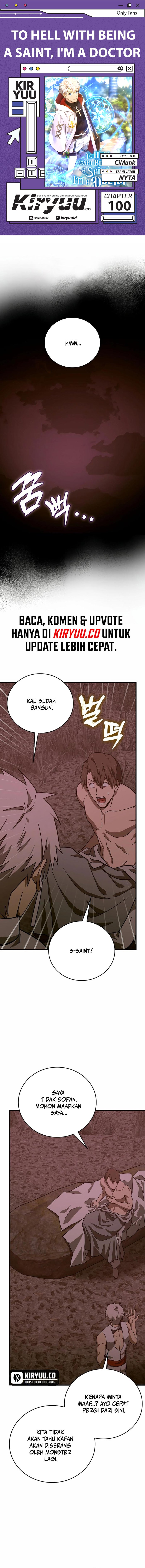 To Hell With Being a Saint, I’m a Doctor Chapter 100 Gambar 1