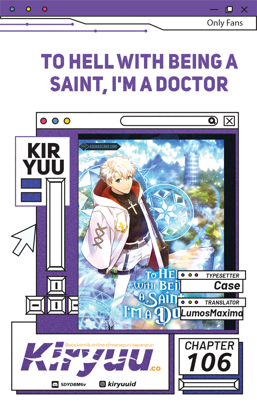 To Hell With Being a Saint, I’m a Doctor Chapter 106 Gambar 1
