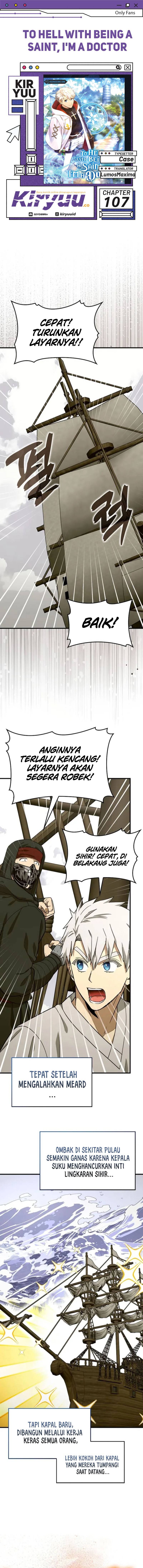 To Hell With Being a Saint, I’m a Doctor Chapter 107 Gambar 1