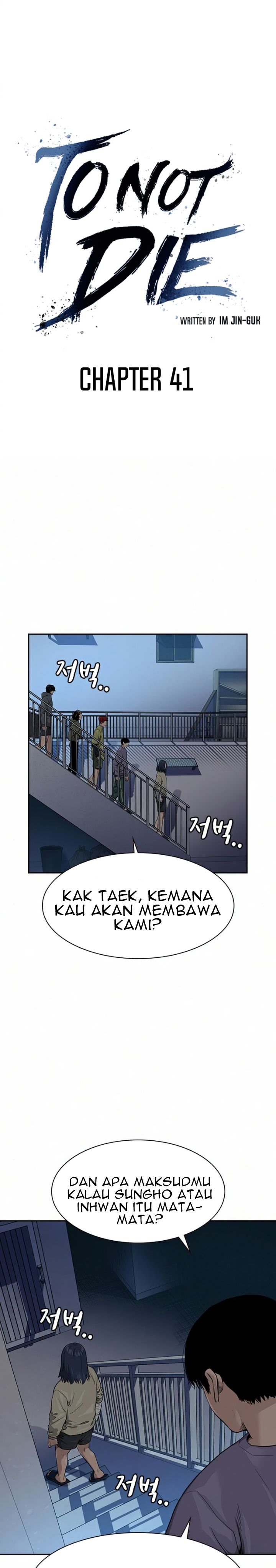 To Not Die Chapter 41 Gambar 1