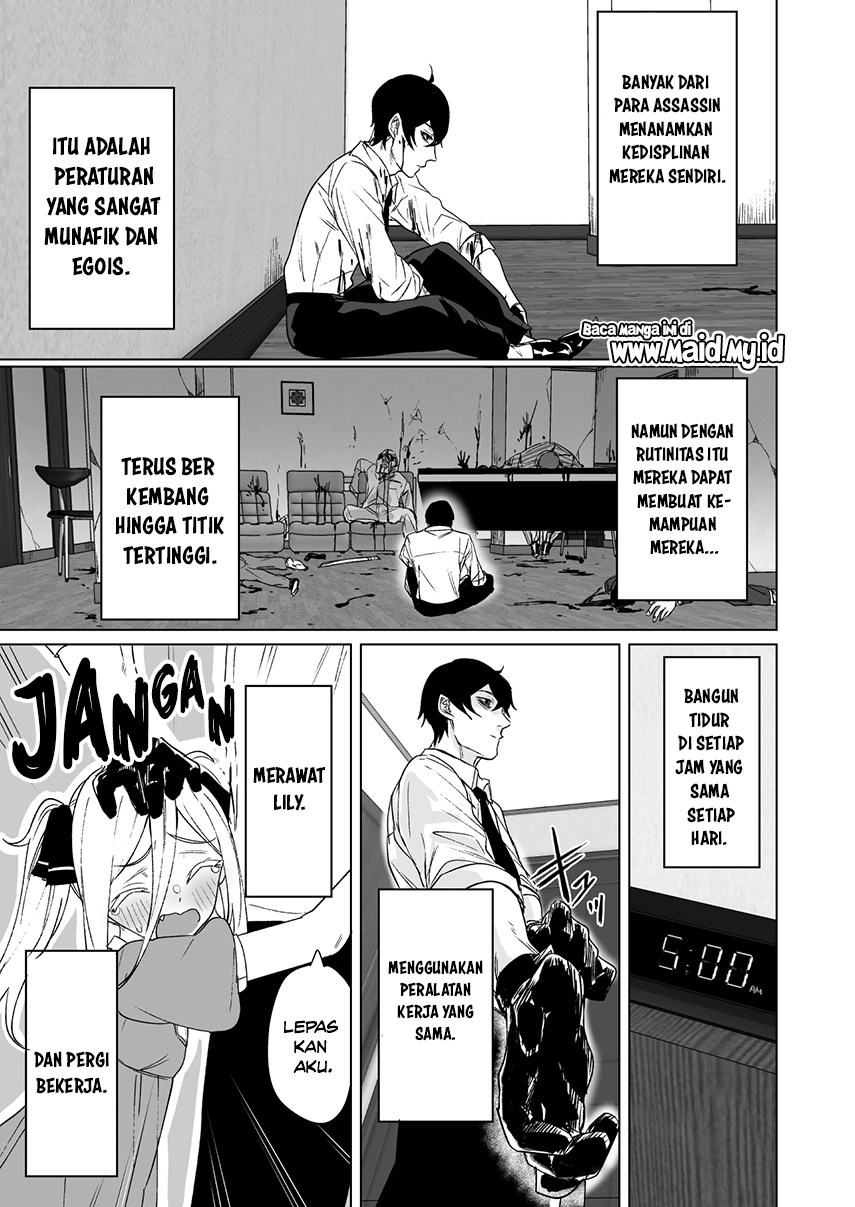 Today Once Again the Assassin Cannot Win Against the Girl He Picked Up! Chapter 06 Gambar 4