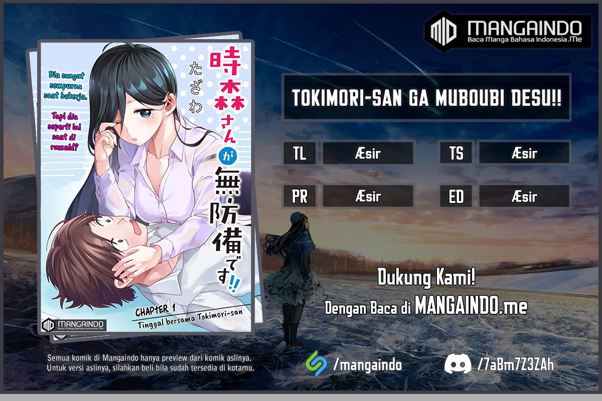 Tokimori-san ga Muboubi desu!! Chapter 02 Gambar 1