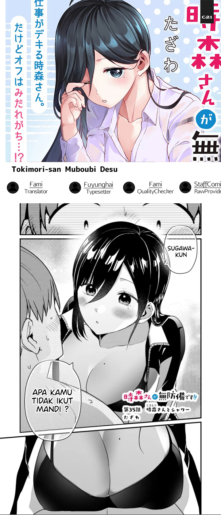 Tokimori-san ga Muboubi desu!! Chapter 35 Gambar 1