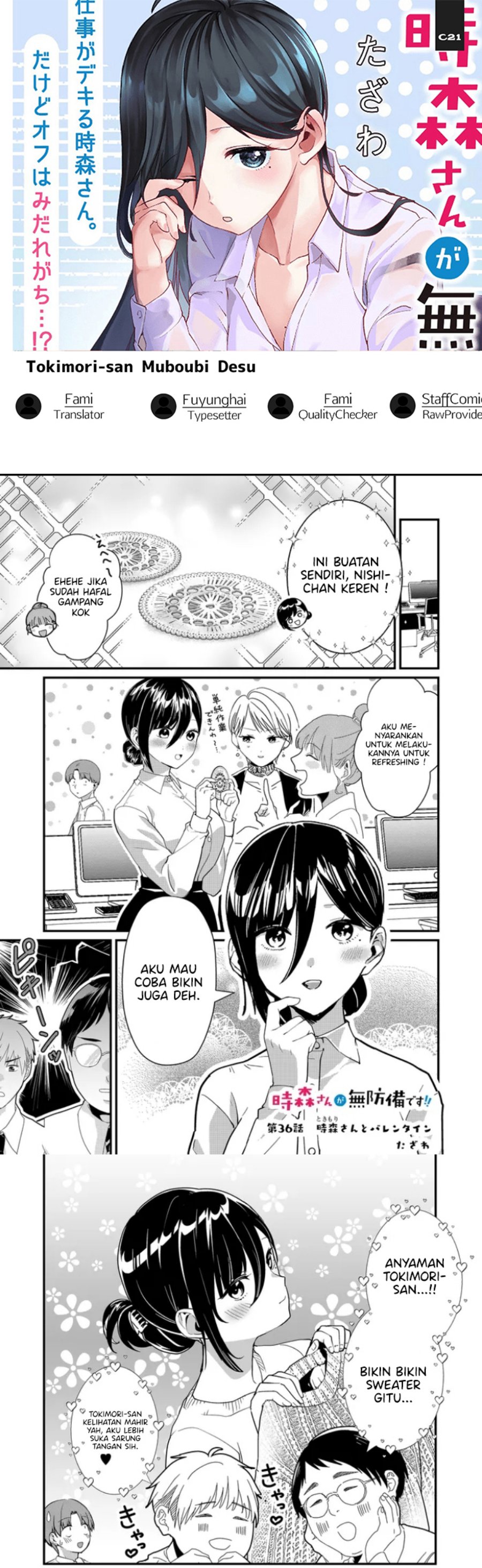 Tokimori-san ga Muboubi desu!! Chapter 36 Gambar 1