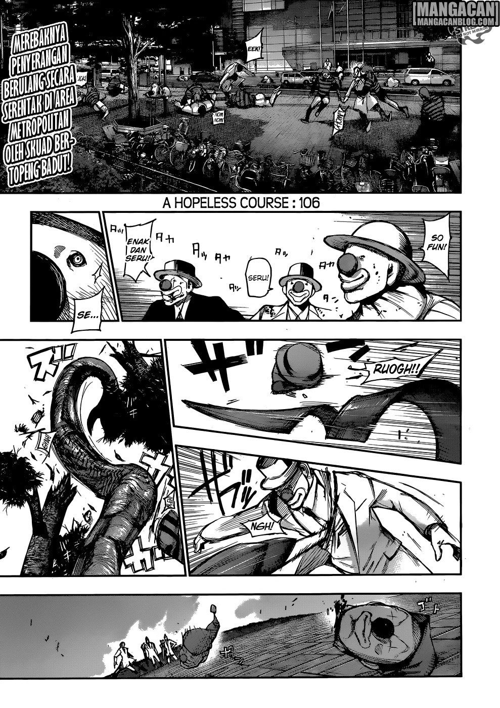 Tokyo Ghoul:re Chapter 106 Gambar 3