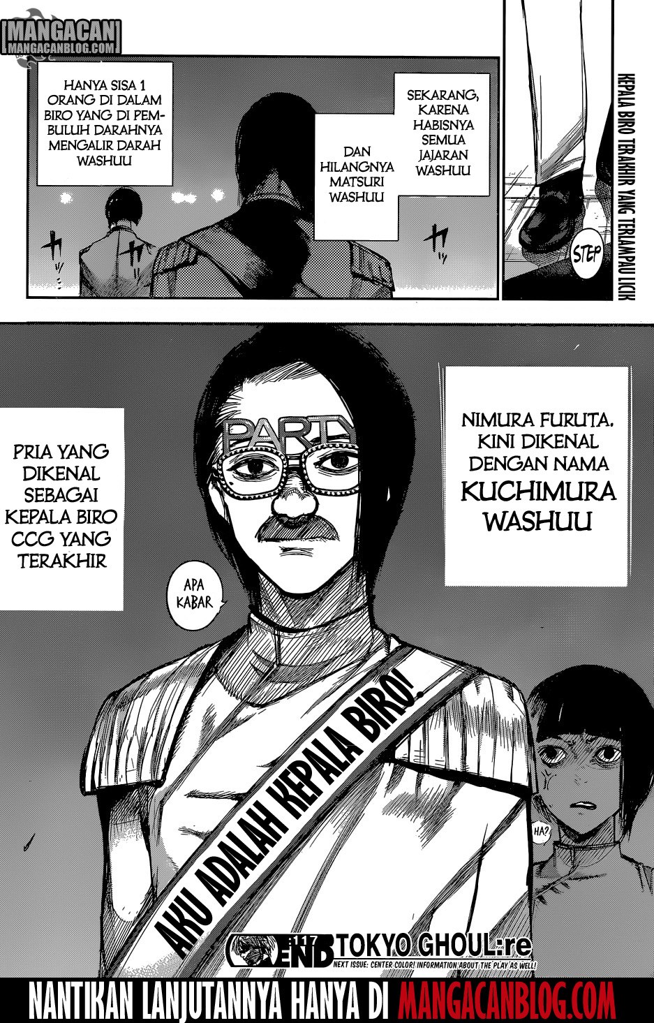 Tokyo Ghoul:re Chapter 117 Gambar 19