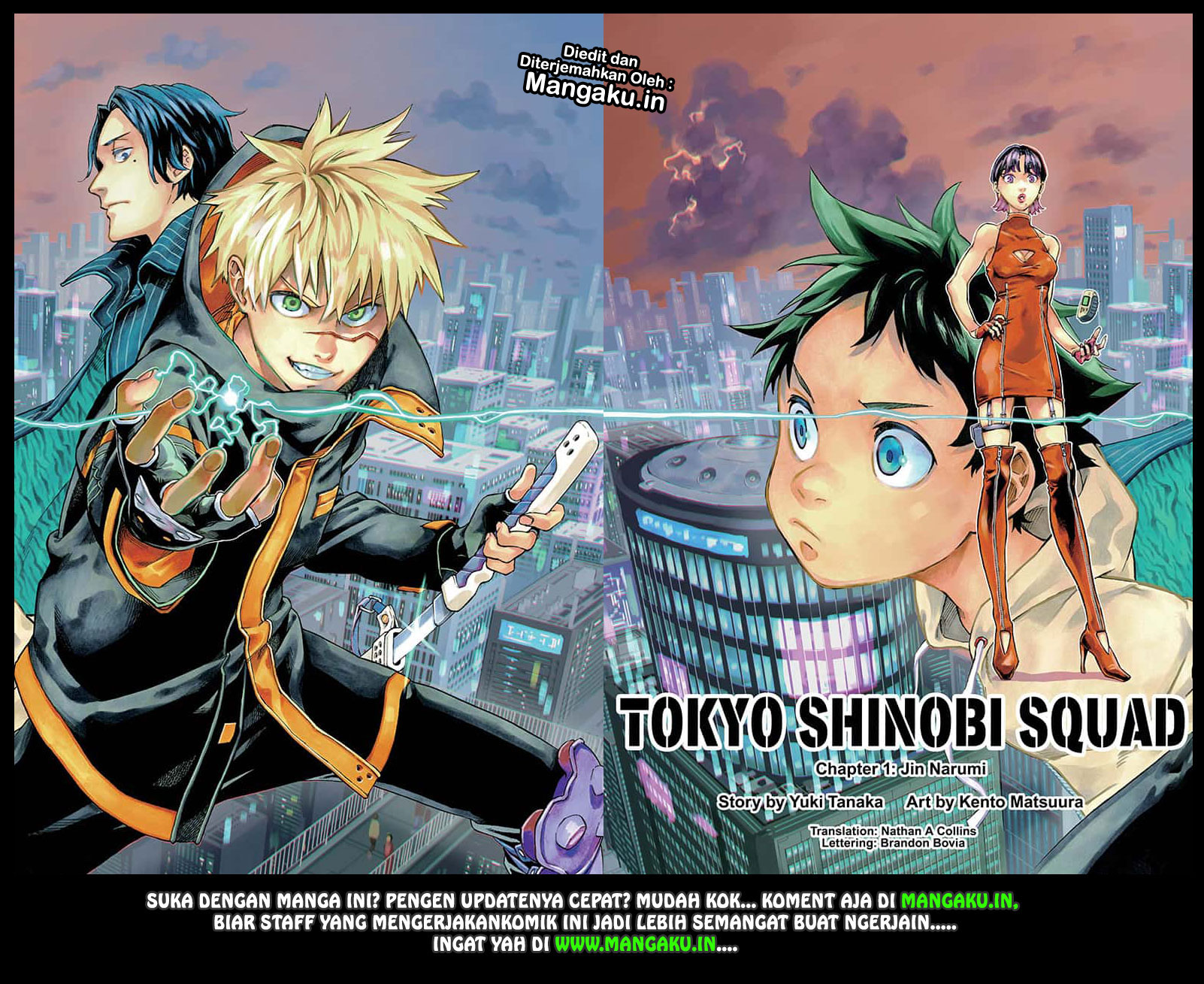 Tokyo Shinobi Squad Chapter 01.1 Gambar 3