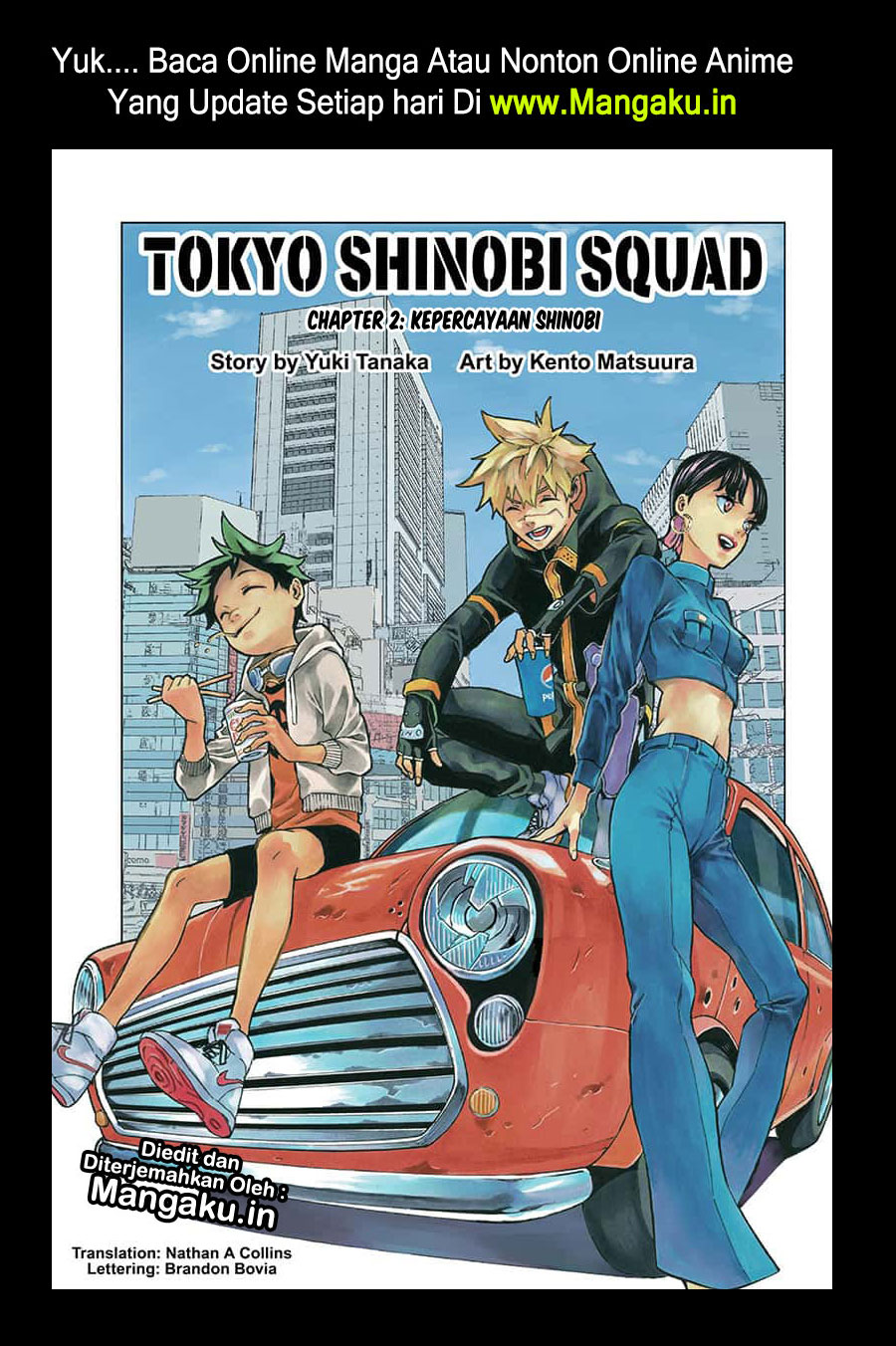 Tokyo Shinobi Squad Chapter 02 Gambar 2
