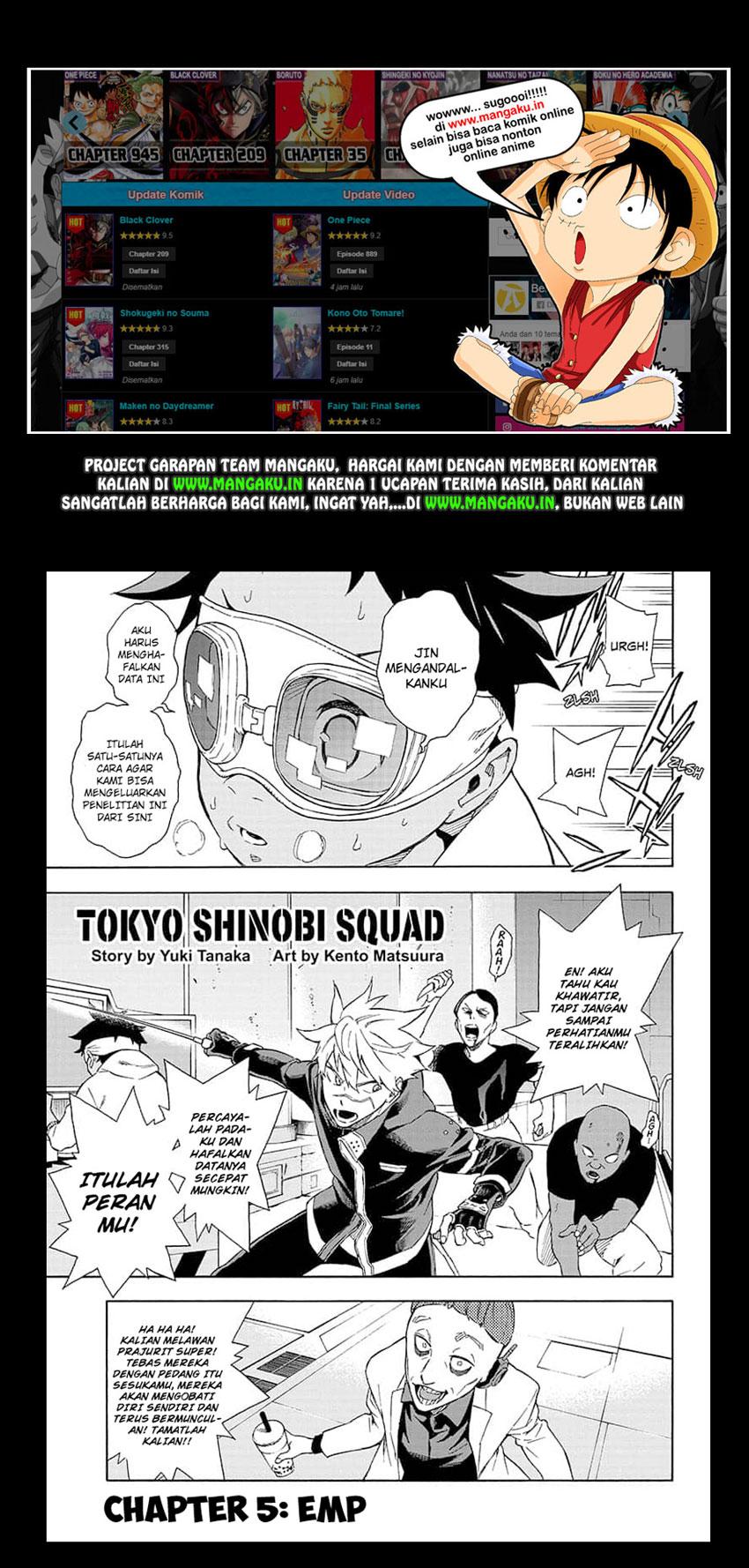 Tokyo Shinobi Squad Chapter 05 Gambar 2