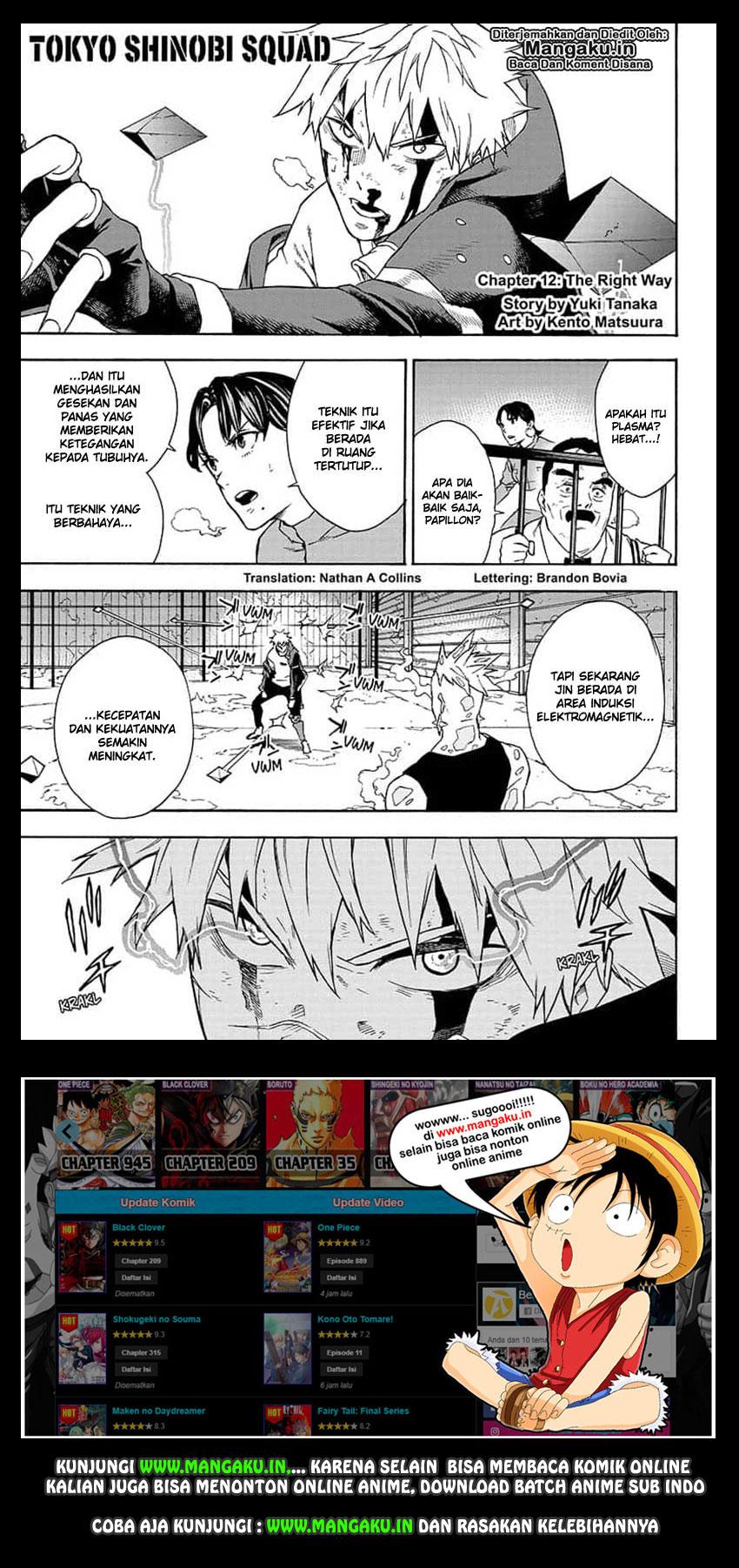 Tokyo Shinobi Squad Chapter 12 Gambar 2