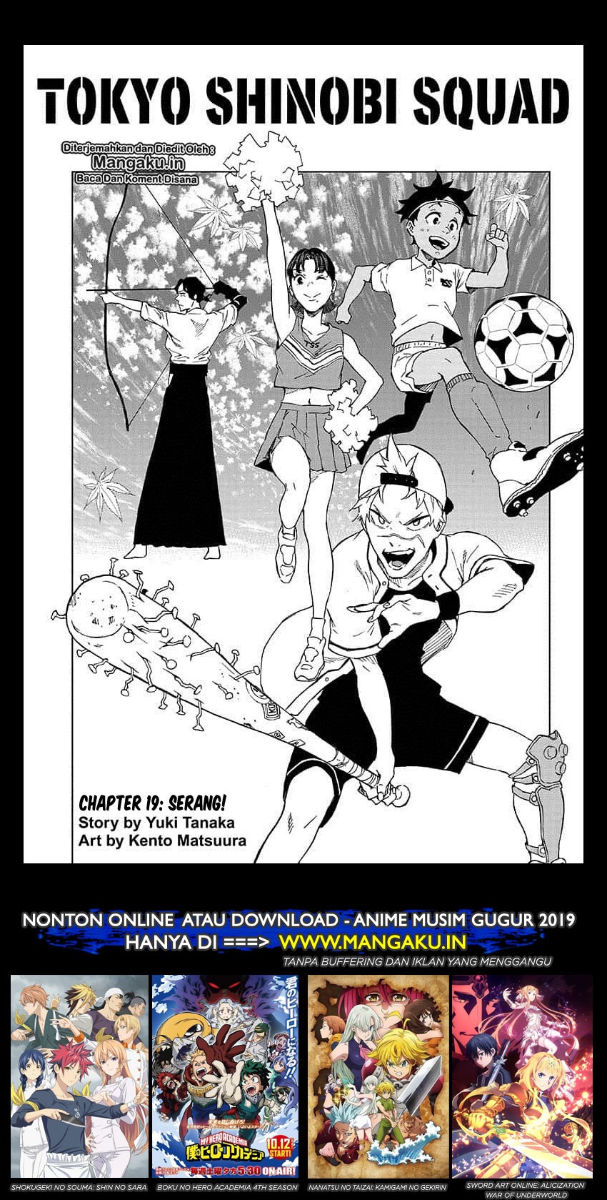 Tokyo Shinobi Squad Chapter 19 Gambar 2