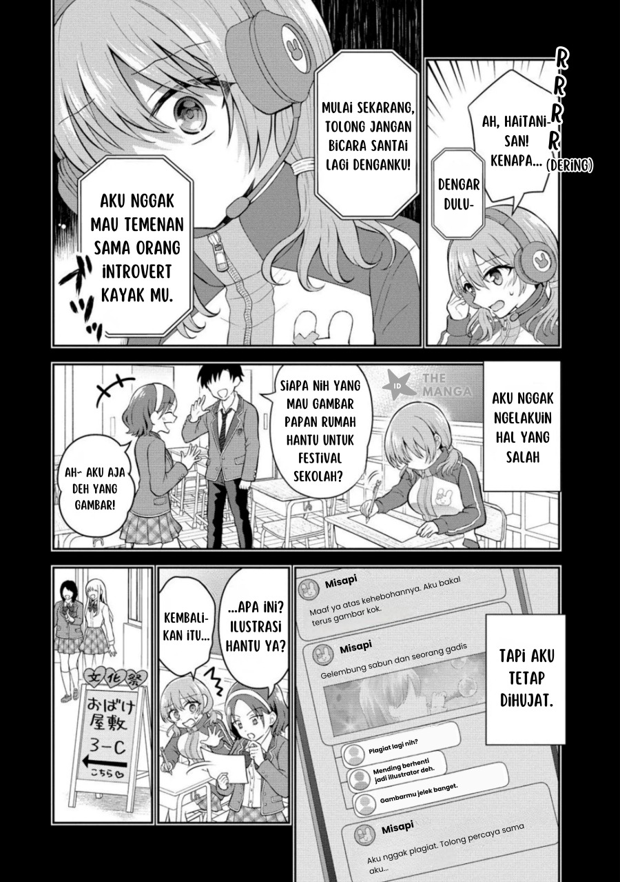 Tonari no Seki no Inkya Joshi ga Oshi Utaite Datta – Ore no Kyoku wo Uttatekure! Chapter 09.1 Gambar 7