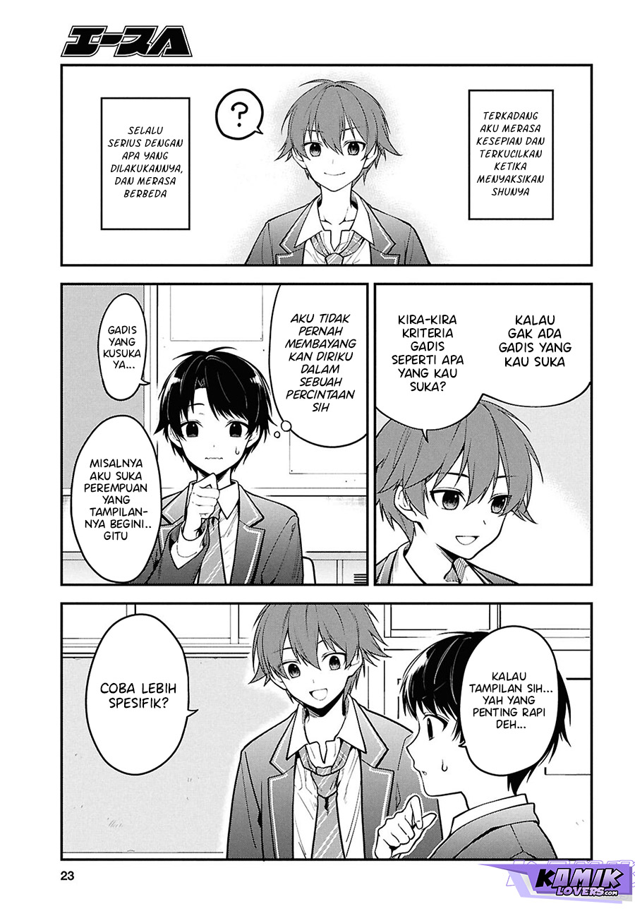 Tonari no Seki no Yankee Shimizu-san ga Kami o Kuroku Sometekita Chapter 01 Gambar 9