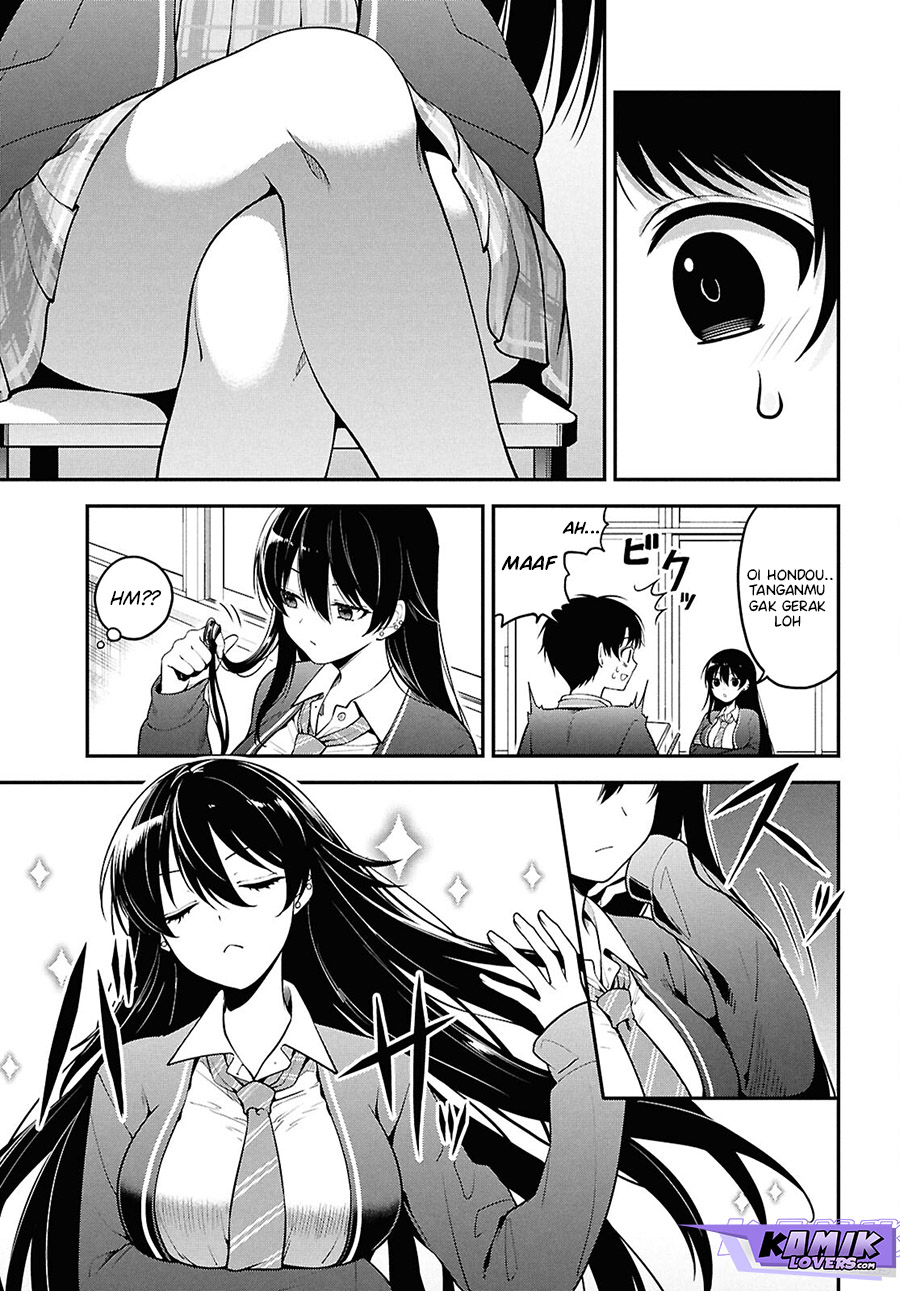 Tonari no Seki no Yankee Shimizu-san ga Kami o Kuroku Sometekita Chapter 01 Gambar 18