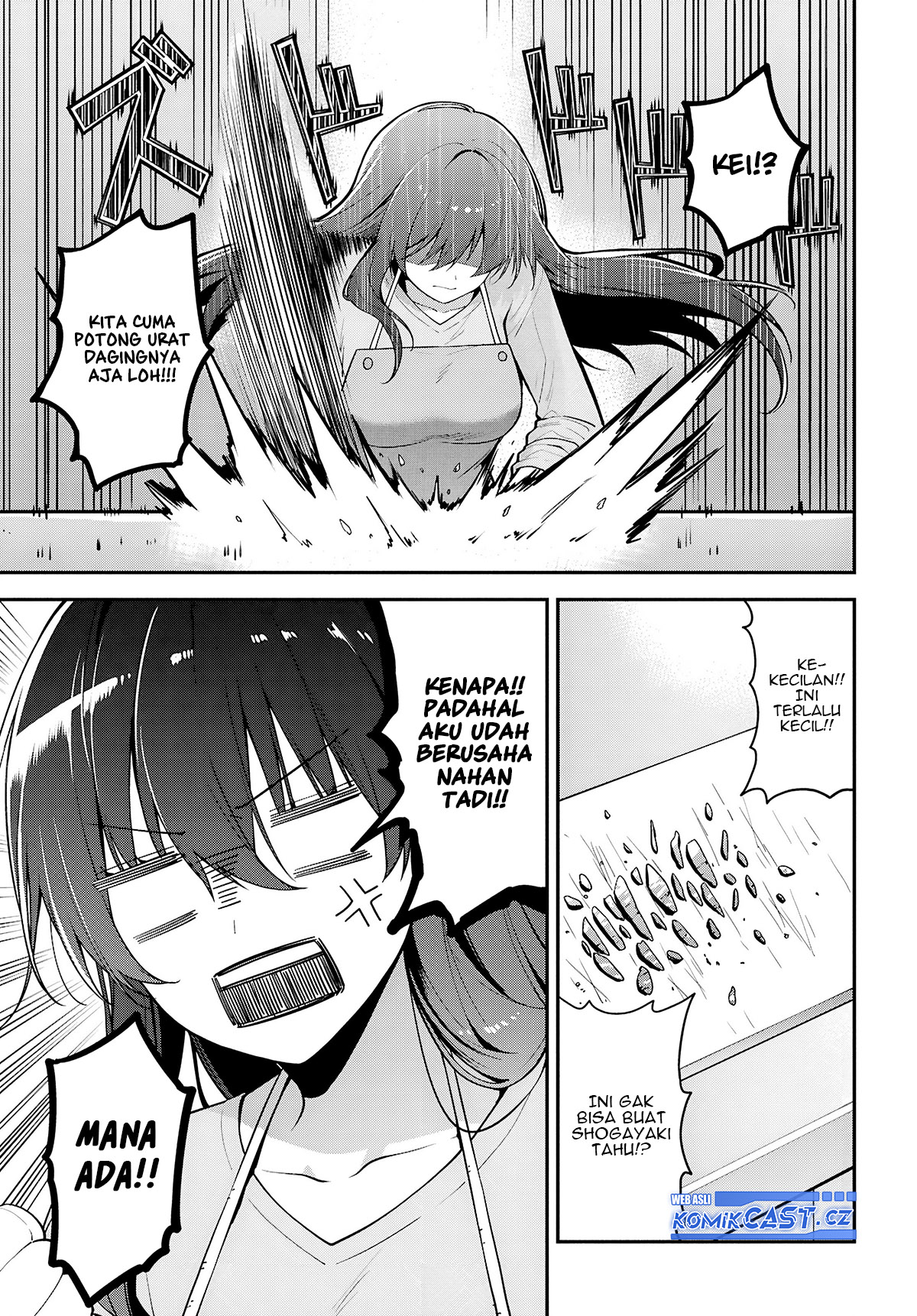 Tonari no Seki no Yankee Shimizu-san ga Kami o Kuroku Sometekita Chapter 03 Gambar 10