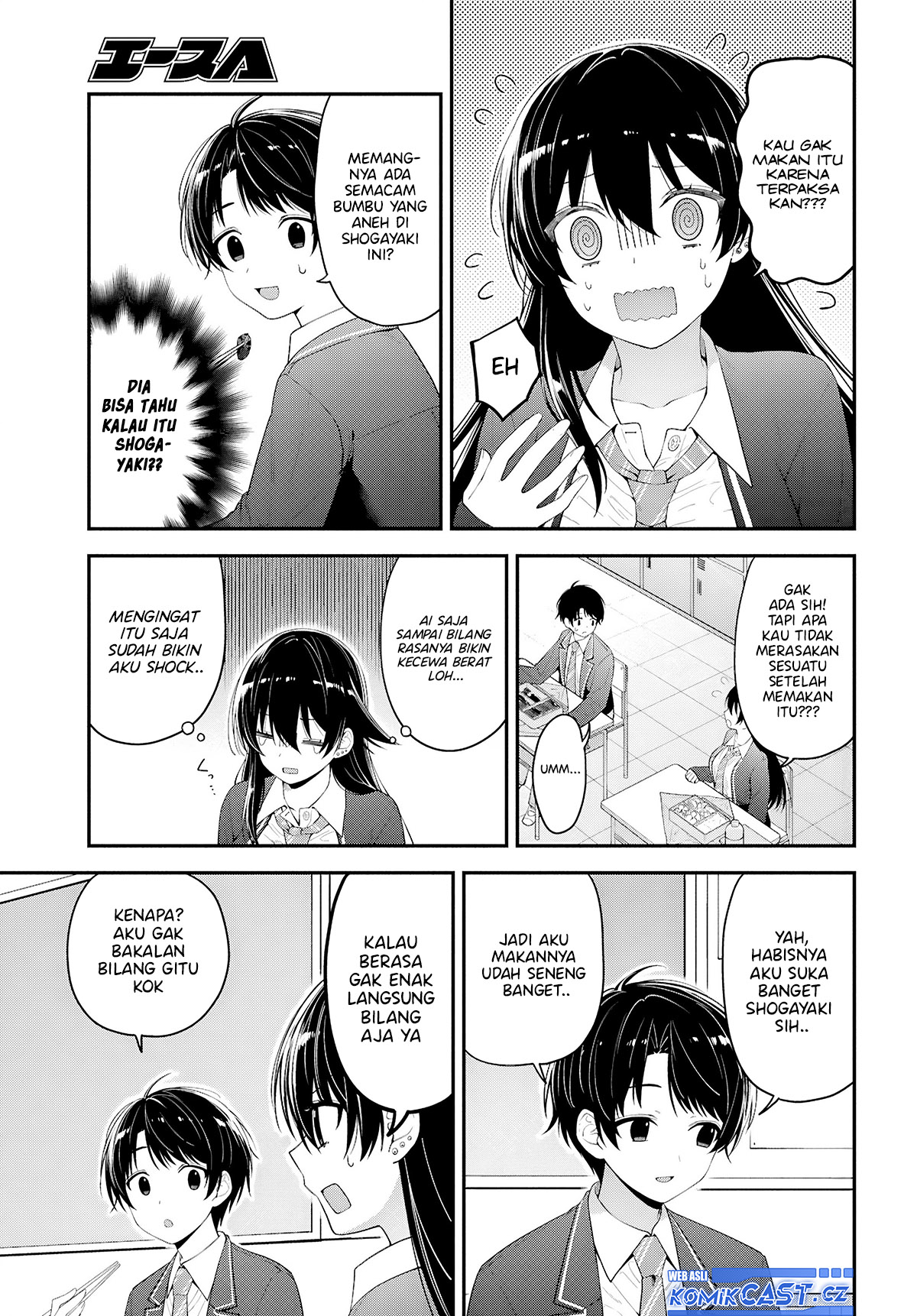 Tonari no Seki no Yankee Shimizu-san ga Kami o Kuroku Sometekita Chapter 03 Gambar 24