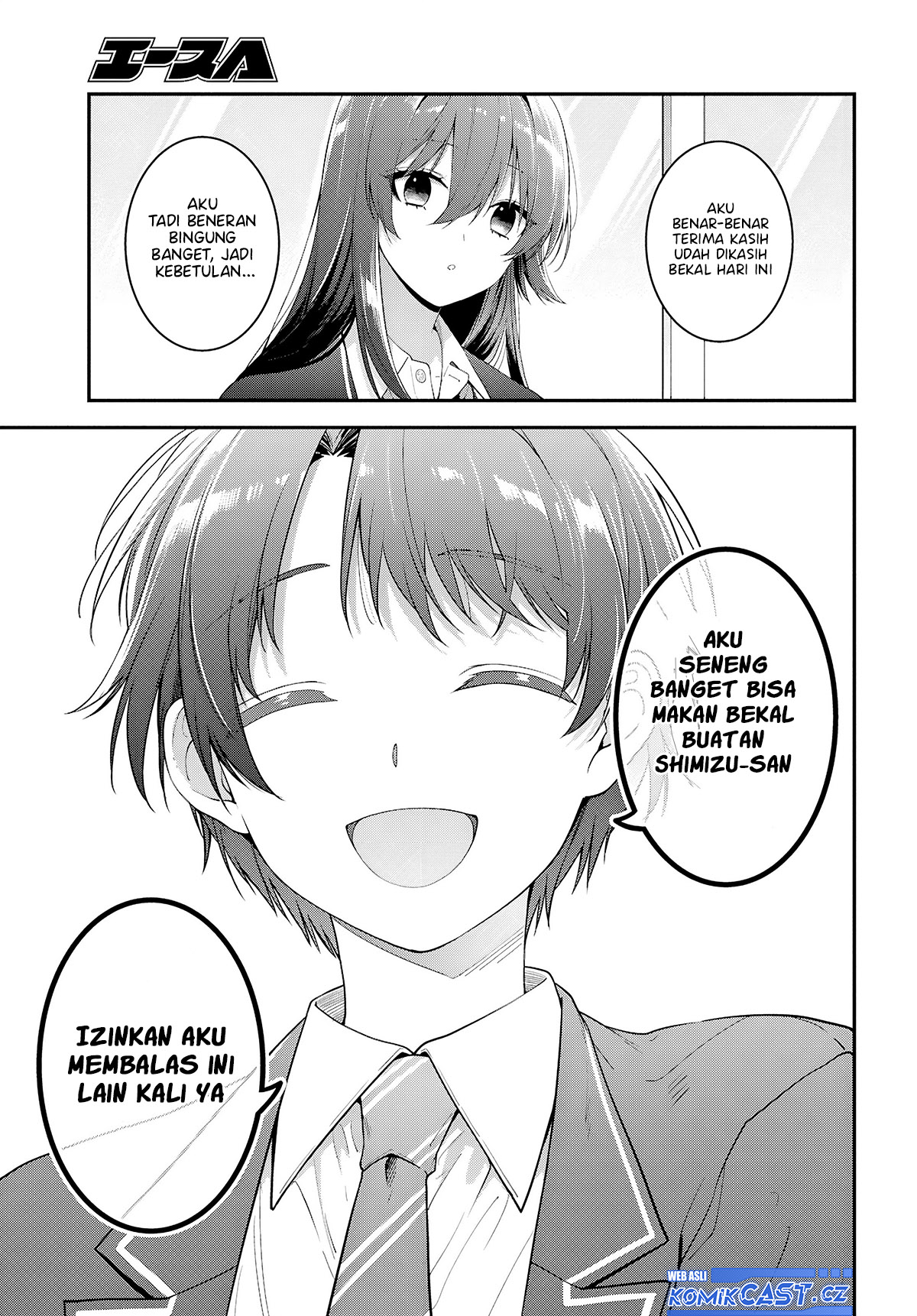 Tonari no Seki no Yankee Shimizu-san ga Kami o Kuroku Sometekita Chapter 03 Gambar 30