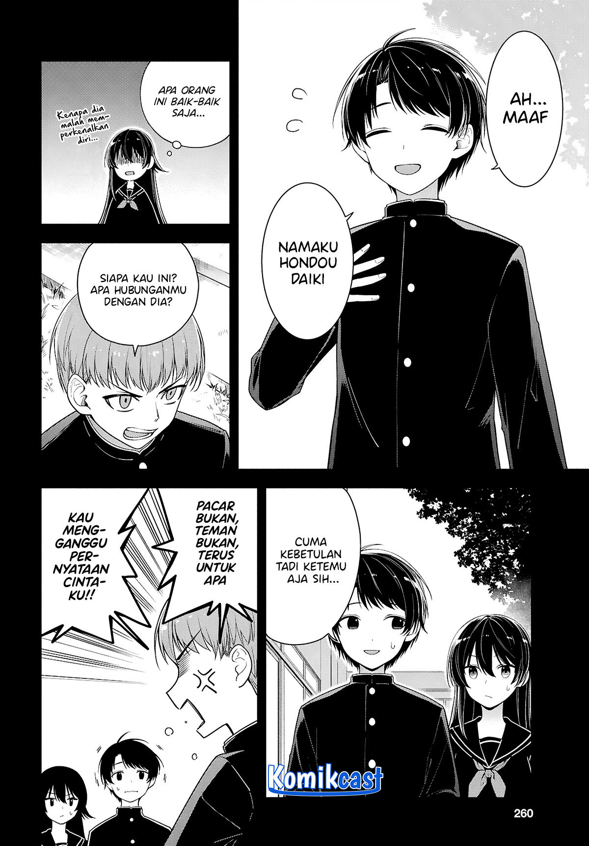 Tonari no Seki no Yankee Shimizu-san ga Kami o Kuroku Sometekita Chapter 04 Fix Gambar 14