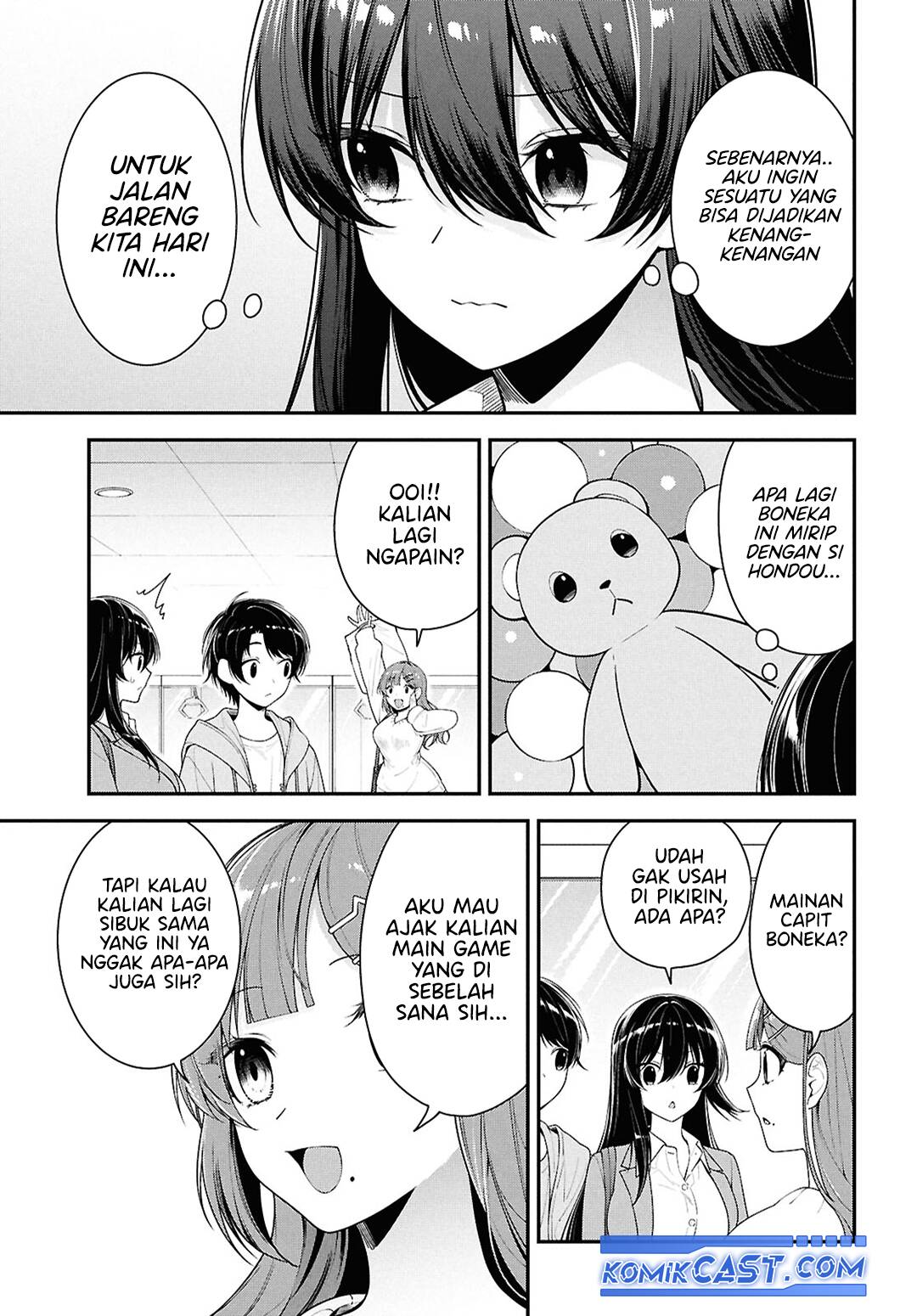 Tonari no Seki no Yankee Shimizu-san ga Kami o Kuroku Sometekita Chapter 07 Gambar 4