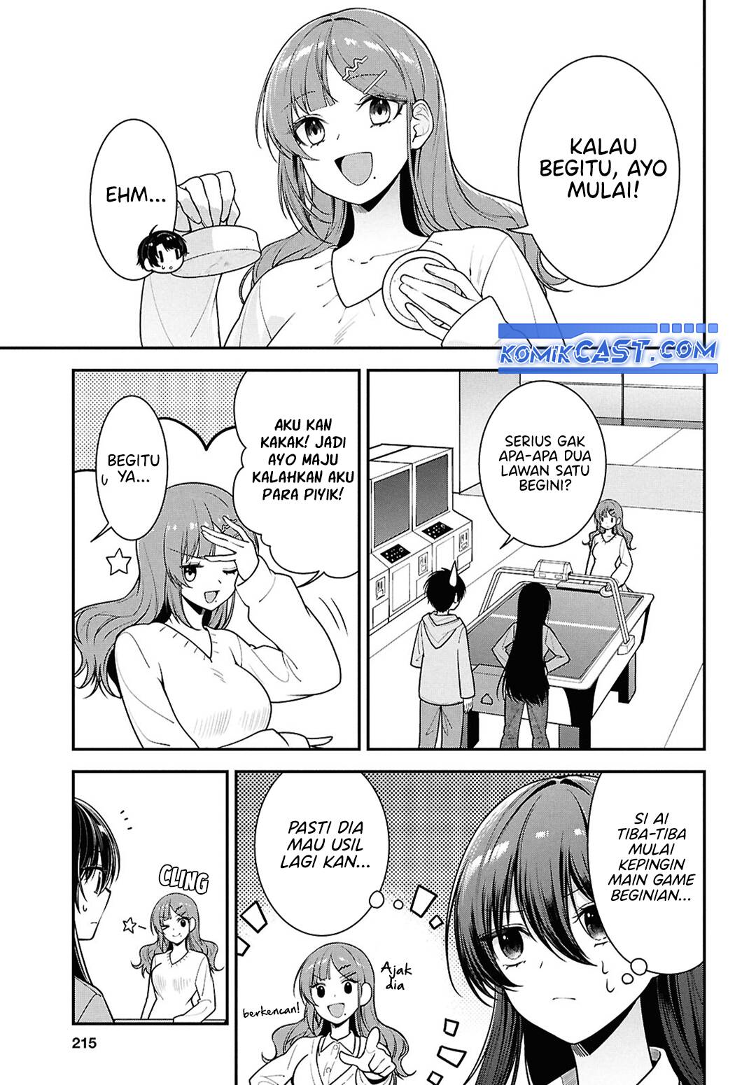 Tonari no Seki no Yankee Shimizu-san ga Kami o Kuroku Sometekita Chapter 07 Gambar 6