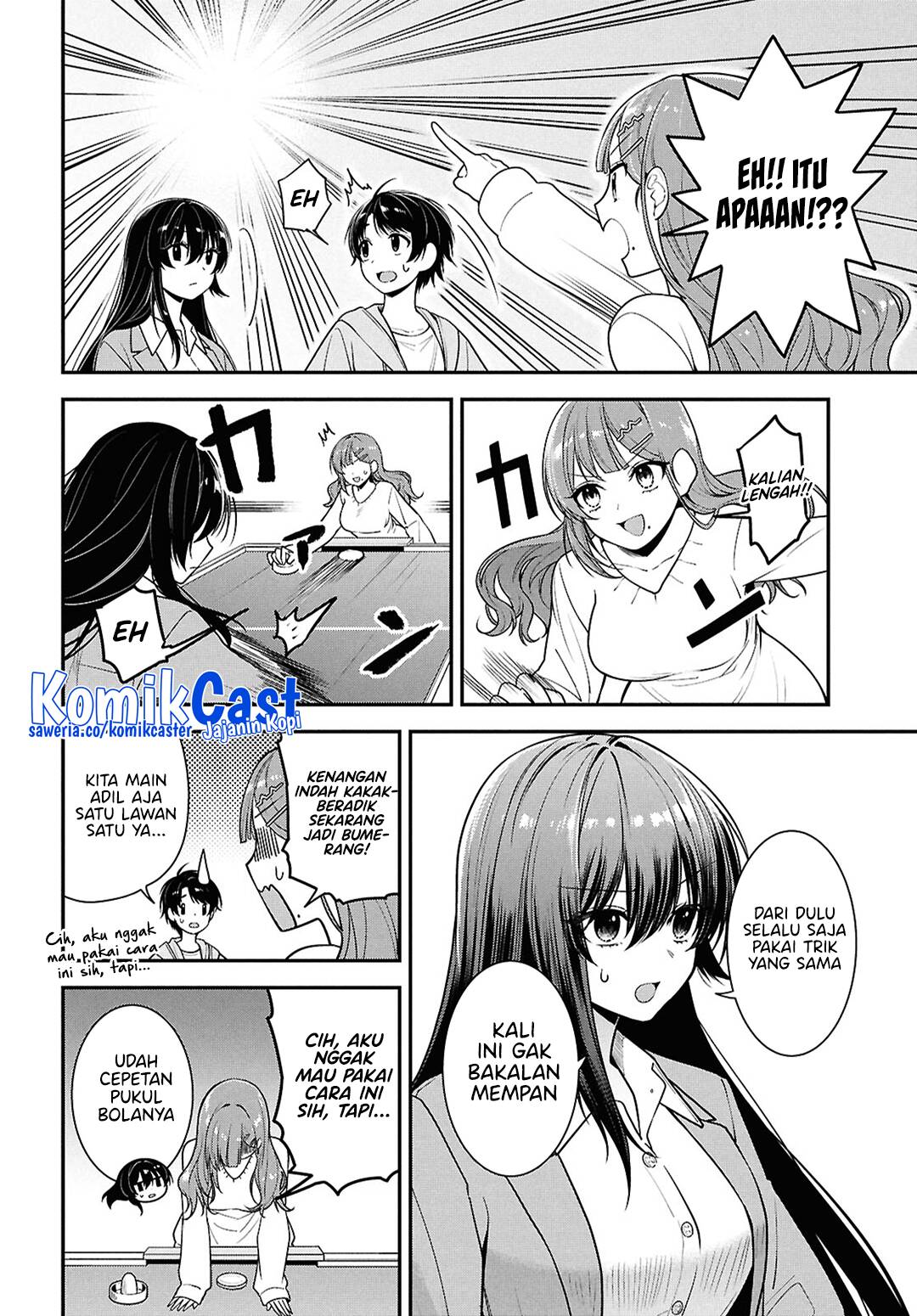 Tonari no Seki no Yankee Shimizu-san ga Kami o Kuroku Sometekita Chapter 07 Gambar 9