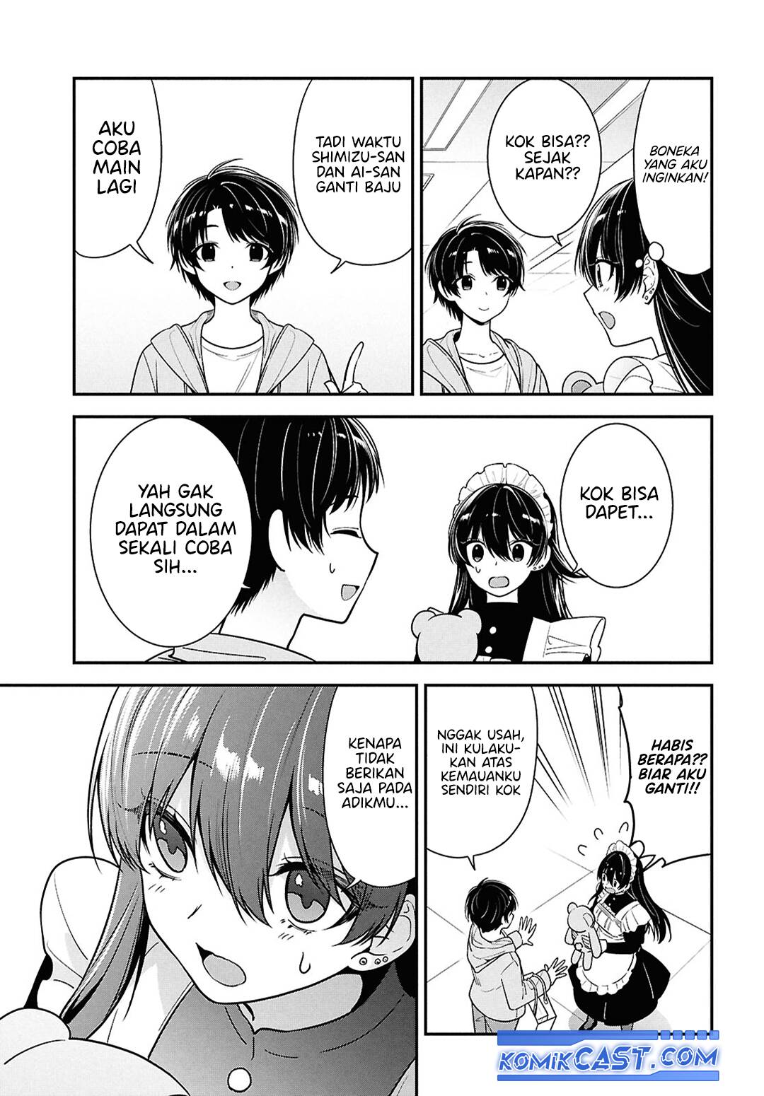 Tonari no Seki no Yankee Shimizu-san ga Kami o Kuroku Sometekita Chapter 07 Gambar 29