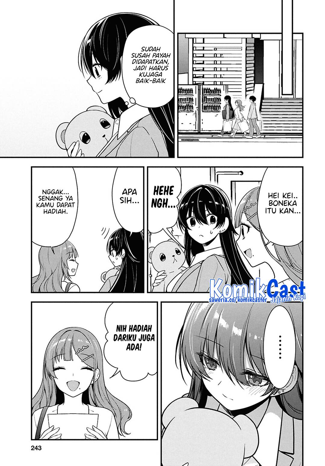 Tonari no Seki no Yankee Shimizu-san ga Kami o Kuroku Sometekita Chapter 07 Gambar 33