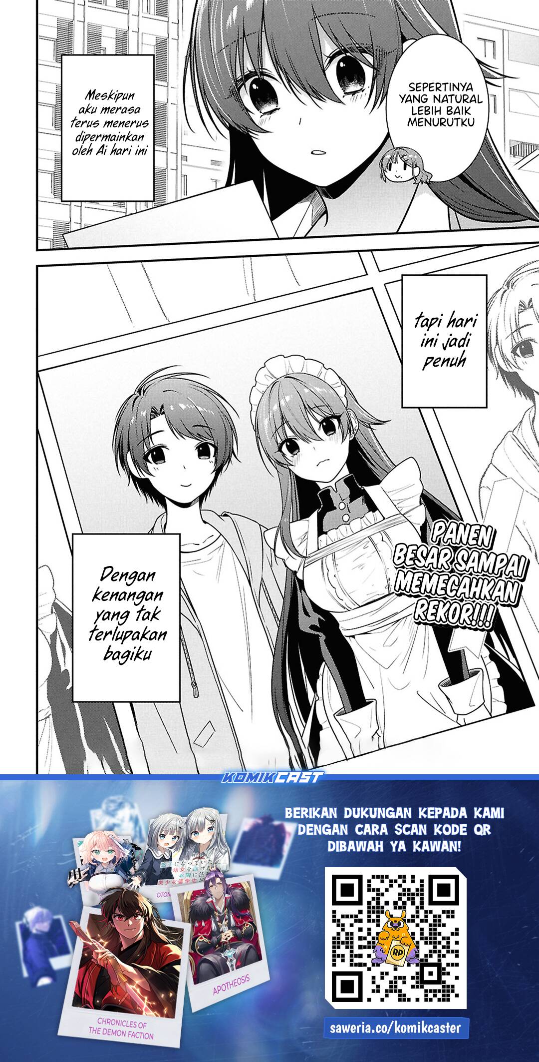 Tonari no Seki no Yankee Shimizu-san ga Kami o Kuroku Sometekita Chapter 07 Gambar 34