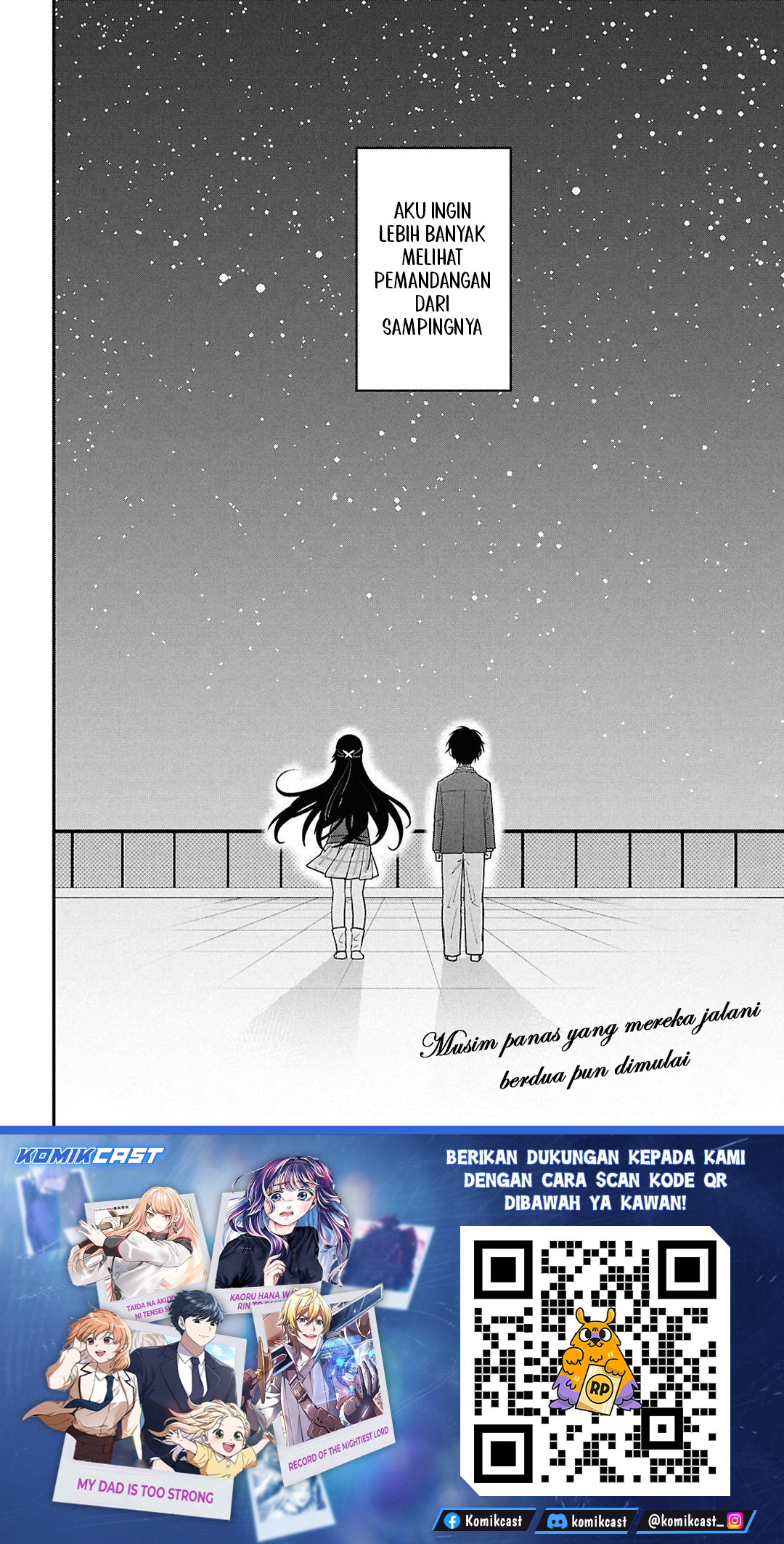 Tonari no Seki no Yankee Shimizu-san ga Kami o Kuroku Sometekita Chapter 15 Gambar 36
