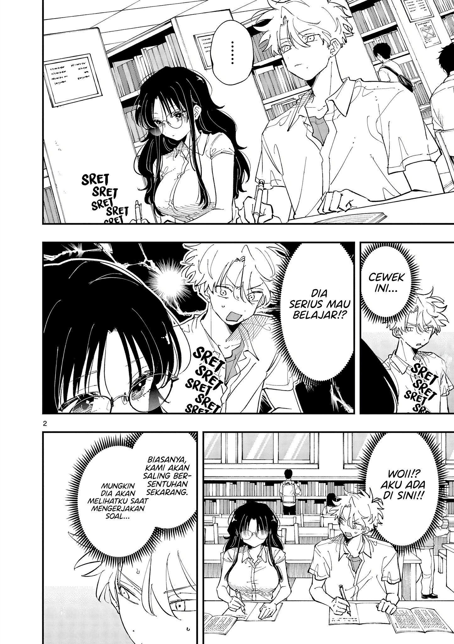 Tonari no Seki no Yatsu ga Souiu Me de Mitekuru Chapter 36 Gambar 2
