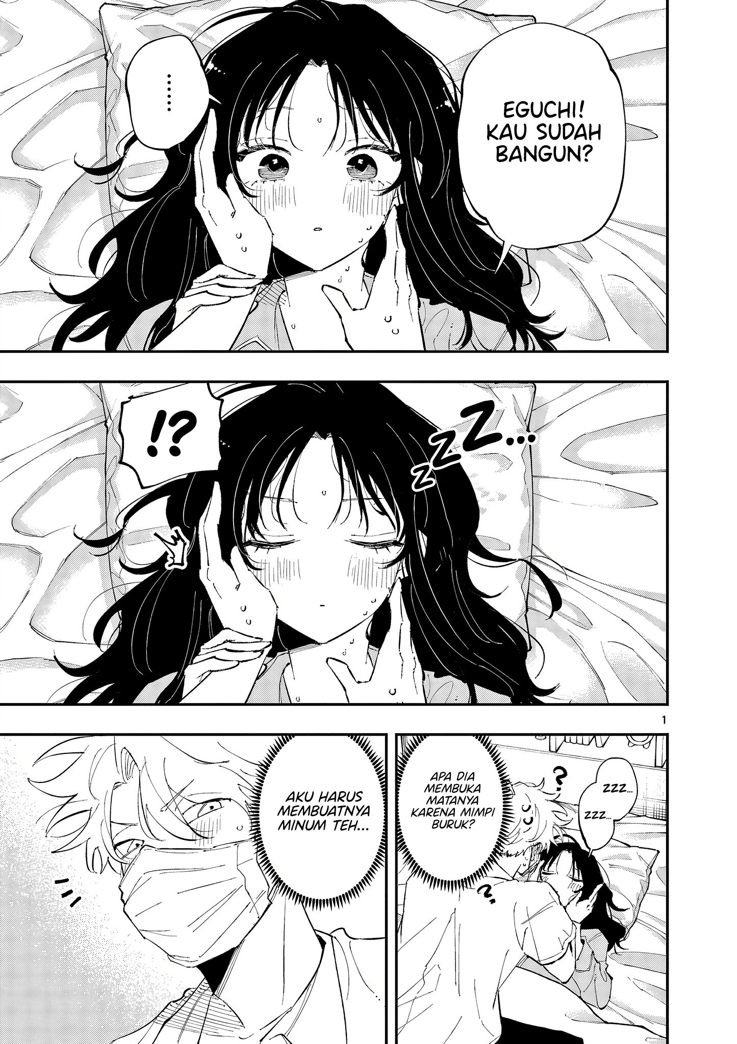 Tonari no Seki no Yatsu ga Souiu Me de Mitekuru Chapter 50 Gambar 1