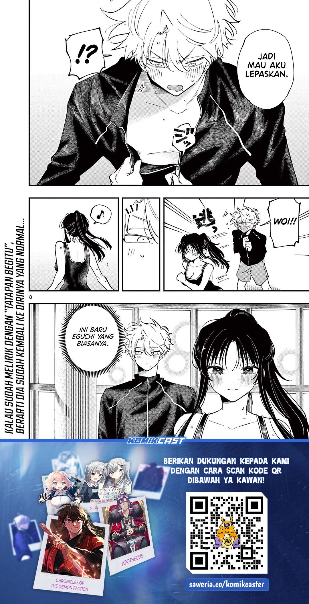 Tonari no Seki no Yatsu ga Souiu Me de Mitekuru Chapter 56 Gambar 9