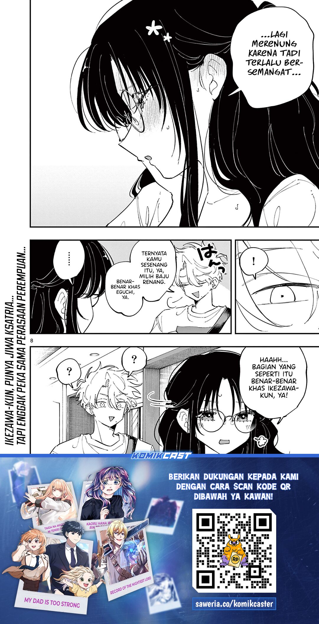 Tonari no Seki no Yatsu ga Souiu Me de Mitekuru Chapter 64 Gambar 9