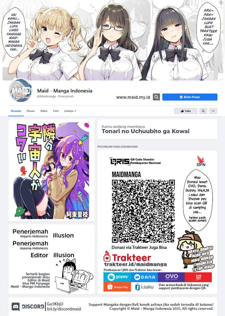 Tonari no Uchuubito ga Kowai (The Alien Next To Me Is Scary) Chapter 09 Gambar 2