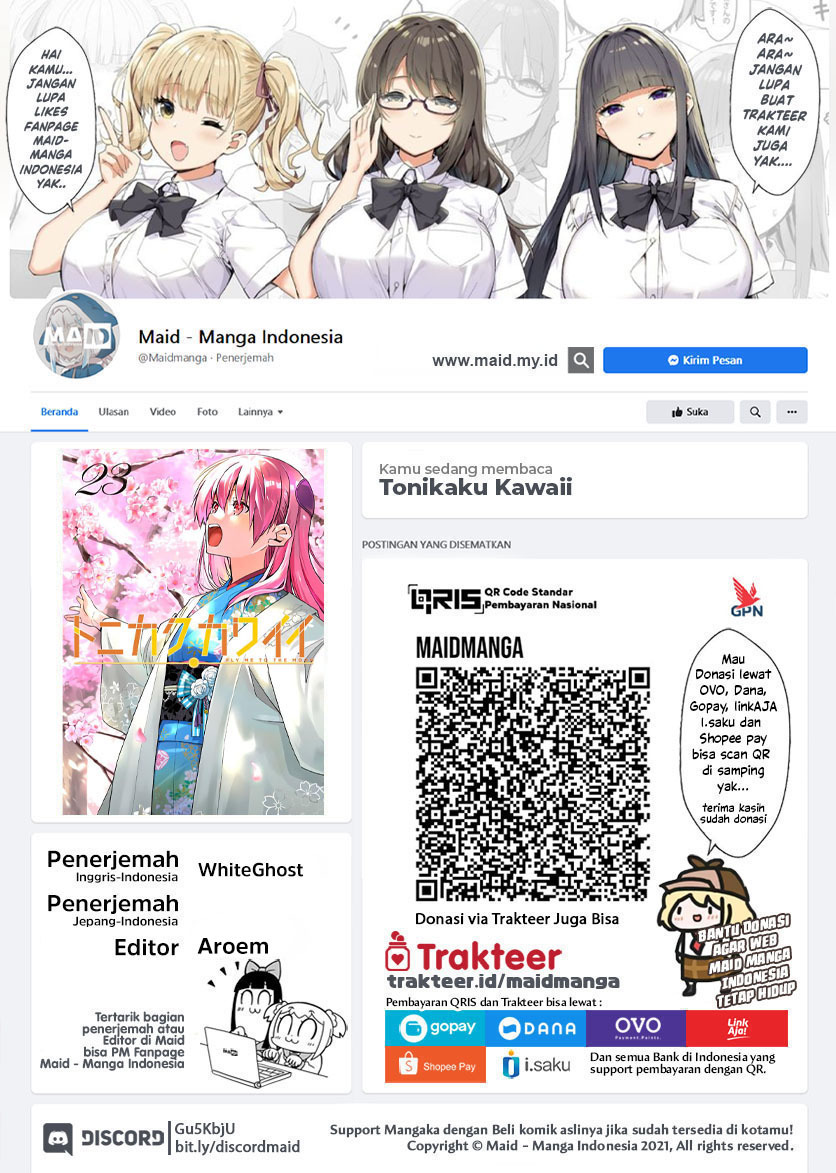 Tonikaku Kawaii Chapter 184 Gambar 2