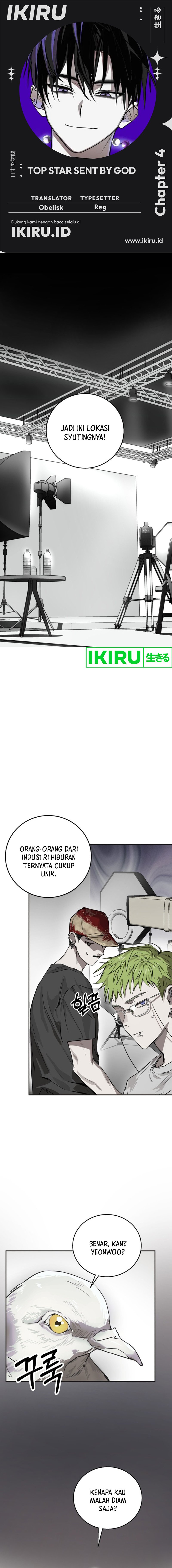 Top Star Sent by God Chapter 04 Gambar 1