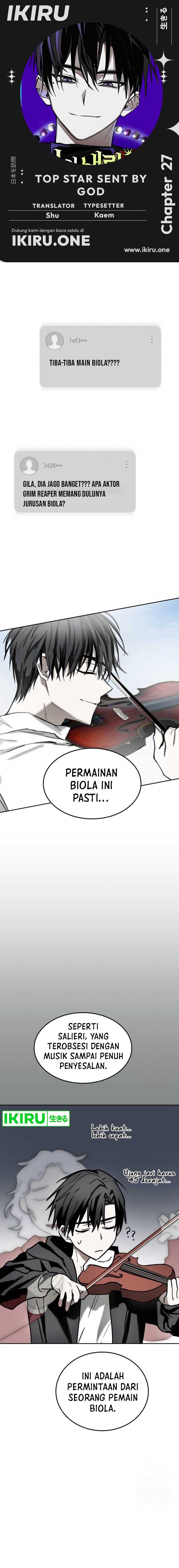 Top Star Sent by God Chapter 27 Gambar 1