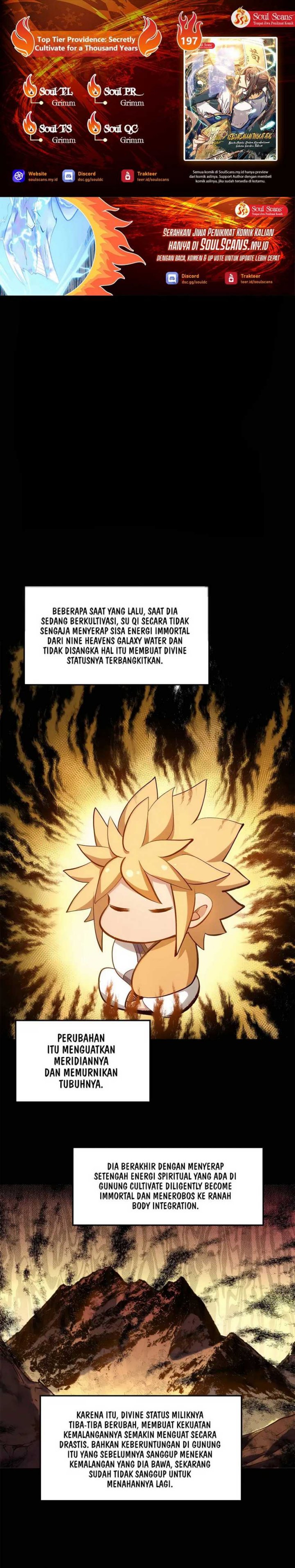 Top Tier Providence: Secretly Cultivate for a Thousand Years Chapter 197 Gambar 1