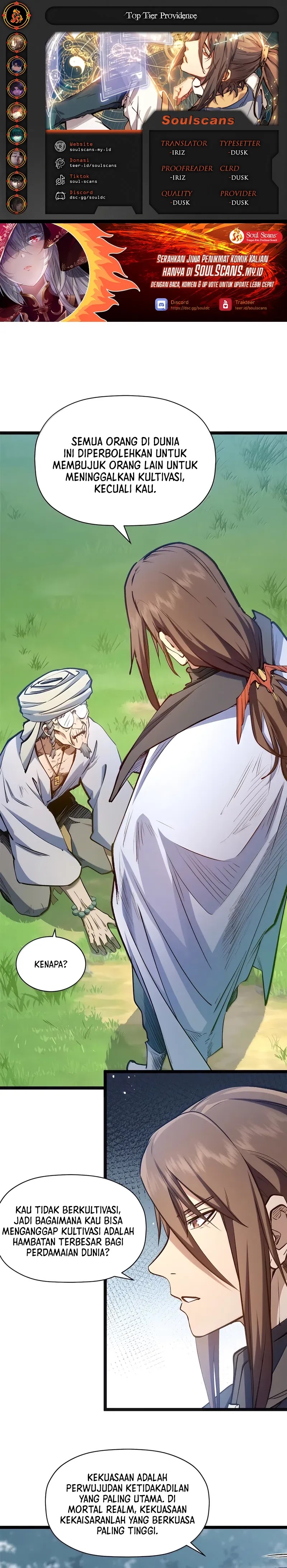 Top Tier Providence: Secretly Cultivate for a Thousand Years Chapter 208 Gambar 1
