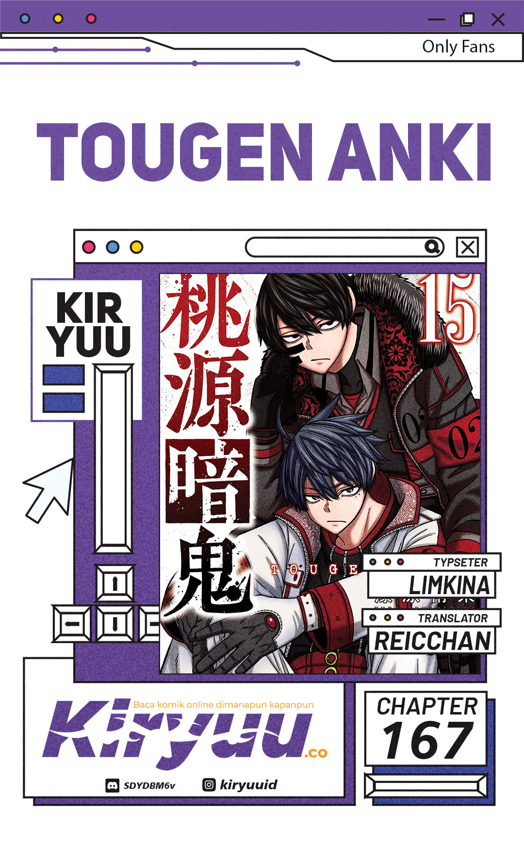 Tougen Anki Chapter 167 Gambar 1