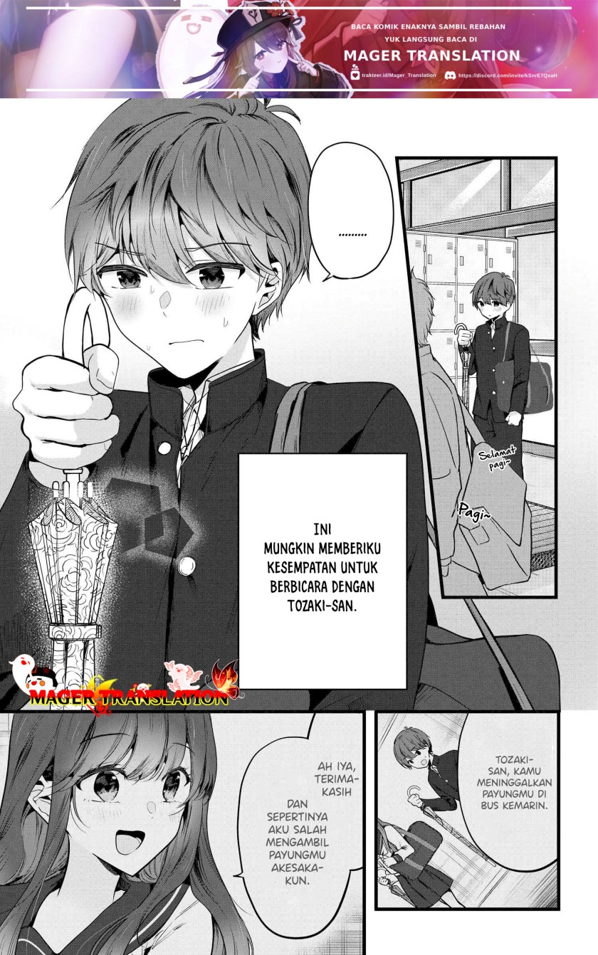 Tozaki-san wa Boku ni Dake Tsumetai Chapter 03 Gambar 2